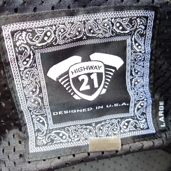 HIGHWAY 21 Motordrome Jacket, Motorcycle Leather - Picture 14 of 14